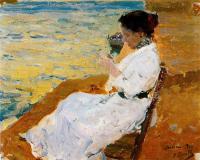 Joaquin Sorolla y Bastida - Shell in Javea